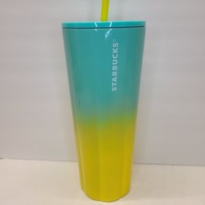 Starbucks metal tumbler summer 21